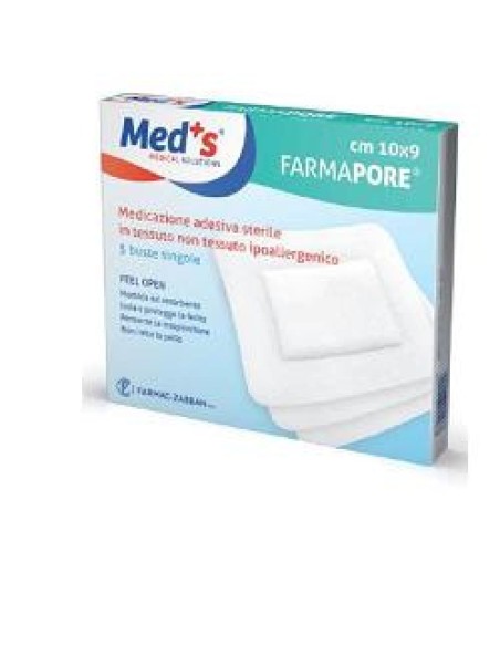 MEDICAZIONE ADESIVA MEDS 10X15 CM 5 PEZZI