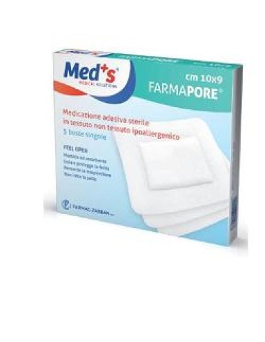 MEDICAZIONE ADESIVA MEDS 10X30 CM 3 PEZZI