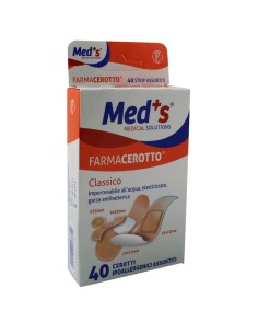 Meds Strips Poliuretano Cerotto impermeabile 40 pezzi