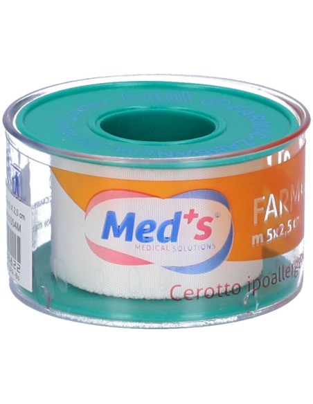 CEROTTO MEDS IPOALLERGENICO SETA 500X2,5 CM