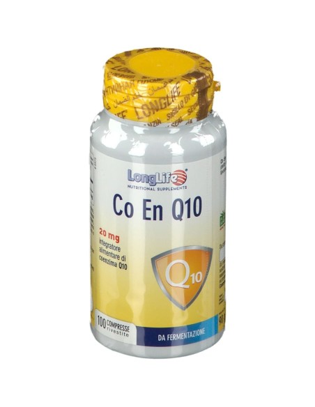 LONGLIFE CO EN Q10 20MG 100 COMPRESSE RIVESTITE