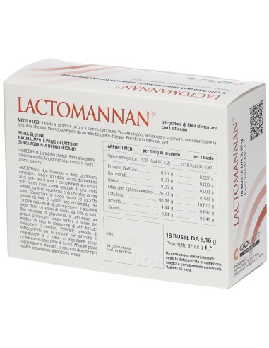 LACTOMANNAN 18 BUSTE 5,16 G