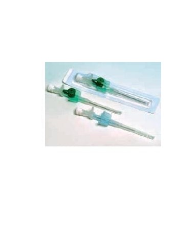 AGO CANNULA GAUGE 22 2 VIE ANALLERGICO SENZA VALVOLA