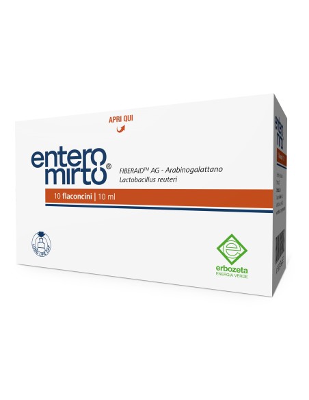 ENTERO MIRTO 10 FLACONCINI DA 10 ML