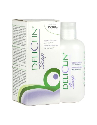 DELICLIN SOAP DETERGENTE INTIMO LENITIVO CON ANTIBATTERICO 200 ML