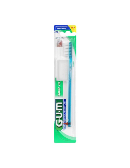 GUM CLASSIC 410 SPAZZOLINO MEDIO COMPATTO