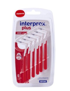 INTERPROX PLUS MINICONICO ROSSO 6 PEZZI
