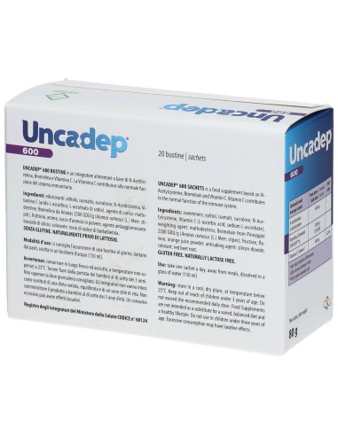 UNCADEP 600 20 BUSTINE