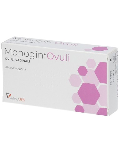 MONOGIN OVULI VAGINALI 10 PEZZI