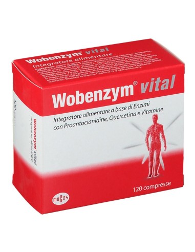 WOBENZYM VITAL 120 COMPRESSE 55,2 G