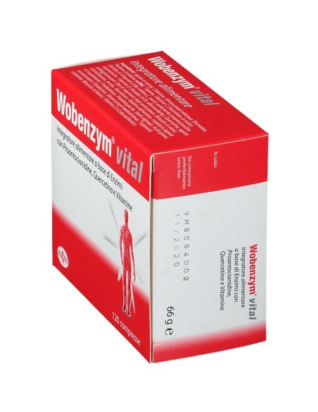 WOBENZYM VITAL 120 COMPRESSE 55,2 G