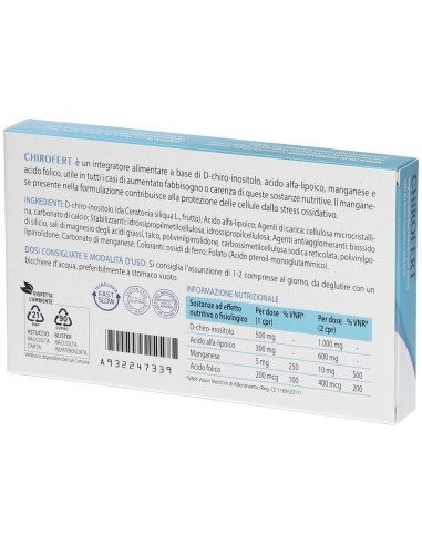 CHIROFERT 20 COMPRESSE 22 G