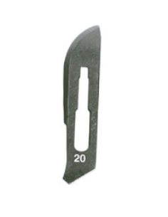 LAME BISTURI STERILE INOX FIGURA 20 100 PEZZI