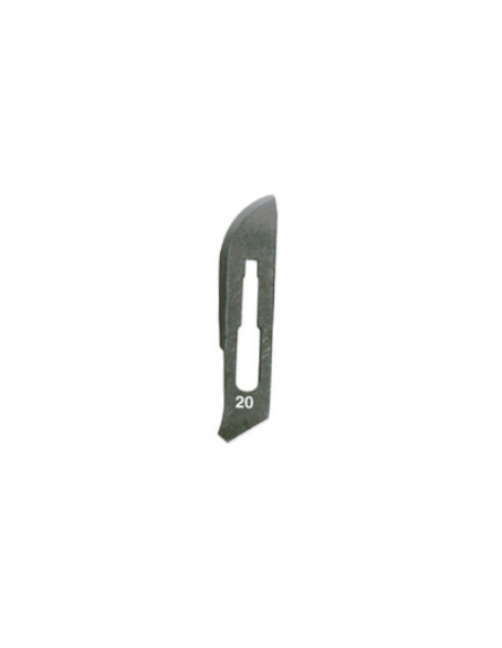 LAME BISTURI STERILE INOX FIGURA 20 100 PEZZI