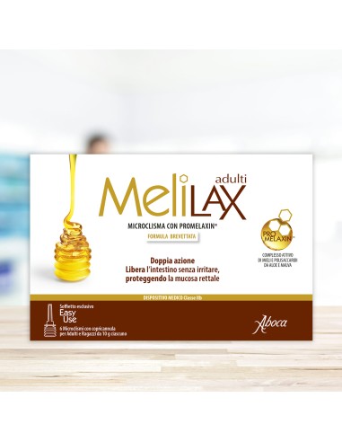 MELILAX ADULTI MICROCLISMI 6 PEZZI 10 G