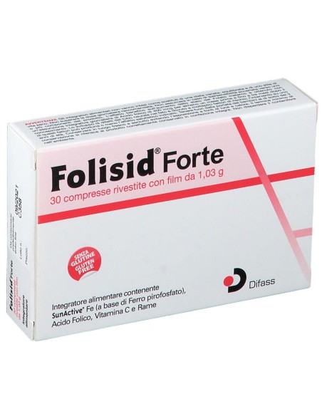FOLISID FORTE 30 COMPRESSE 3,9 G