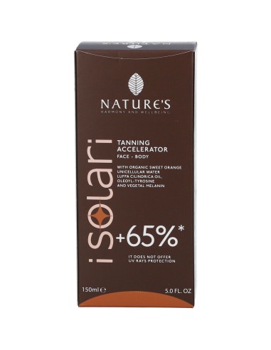 NATURE'S I SOLARI ACCELERATORE DELL'ABBRONZATURA +65% 150 ML