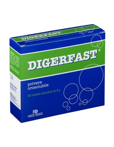 DIGERFAST POLVERE 24 BUSTINE MONODOSE 2 G