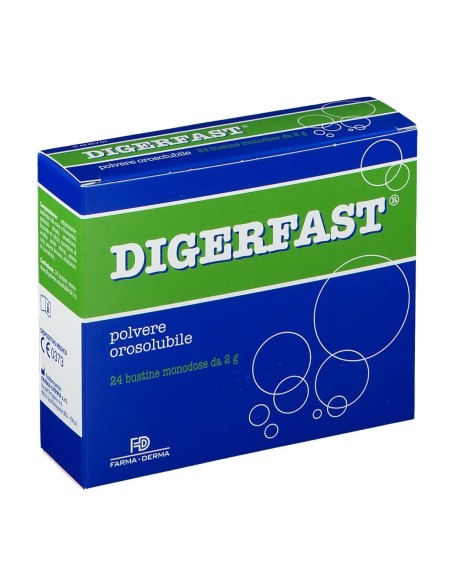 DIGERFAST POLVERE 24 BUSTINE MONODOSE 2 G