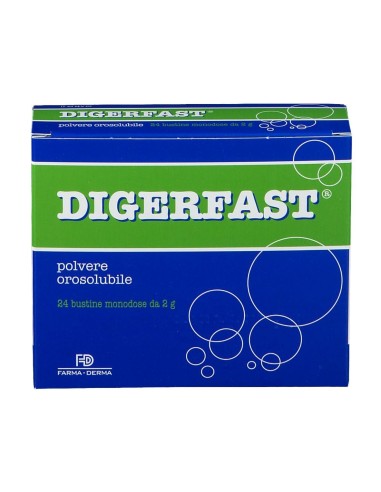 DIGERFAST POLVERE 24 BUSTINE MONODOSE 2 G
