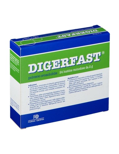 DIGERFAST POLVERE 24 BUSTINE MONODOSE 2 G