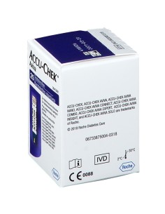 STRISCE MISURAZIONE GLICEMIA ACCU-CHEK AVIVA BRK RETAIL 25 PEZZI 2