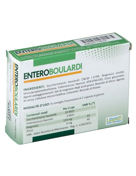 ENTEROBOULARDI 20 CAPSULE