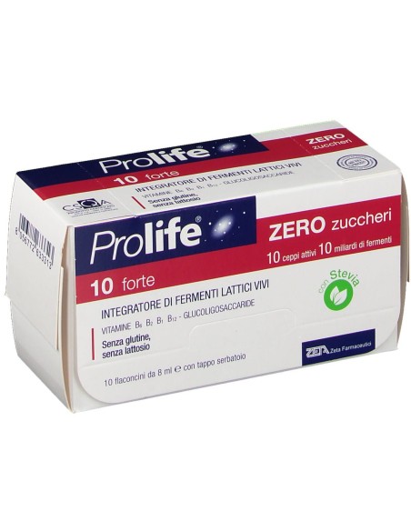 PROLIFE 10 MILIARDI ZERO ZUCCHERO 10 FLACONI DA 8 ML