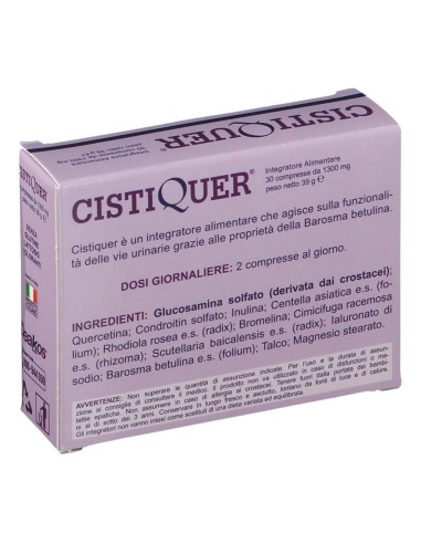 CISTIQUER 30 COMPRESSE
