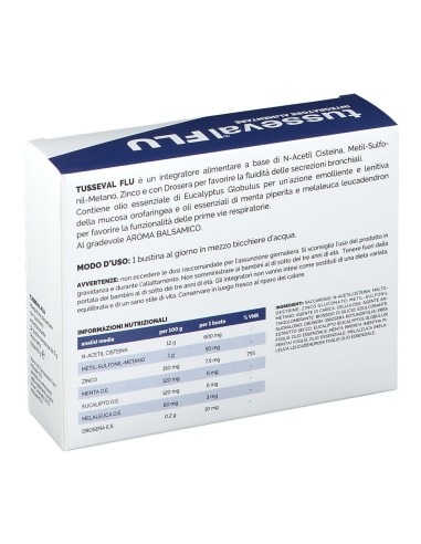 TUSSEVAL FLU 12 BUSTINE SOLUBILI