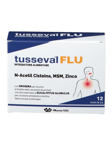 TUSSEVAL FLU 12 BUSTINE SOLUBILI