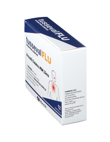 TUSSEVAL FLU 12 BUSTINE SOLUBILI