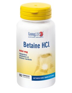 LONGLIFE BETAINE HCL 90 COMPRESSE RIVESTITE