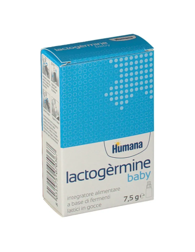 LACTOGERMINE BABY GOCCE FLACONE DA 7,5 G CON TAPPO SERBATOIOE CONTAGOCCE