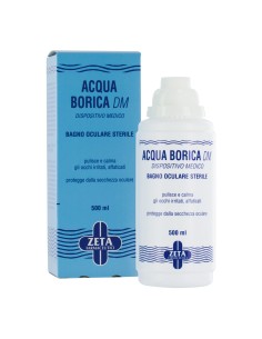 ZETA FARMACEUTICI ACQUA BORICA PER BAGNO OCULARE STERILE 500 ML