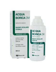 MARCO VITI ACQUA BORICA PER BAGNO OCULARE STERILE 500 ML