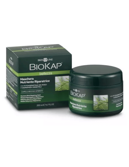 BIOKAP BELLEZZA MASCHERA NUTRIENTE/RIPARATRICE 200 ML BIOSLINE