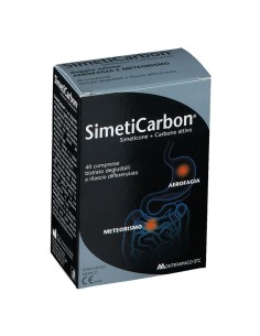 SIMETICARBON 40 COMPRESSE