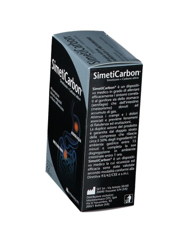 SIMETICARBON 40 COMPRESSE