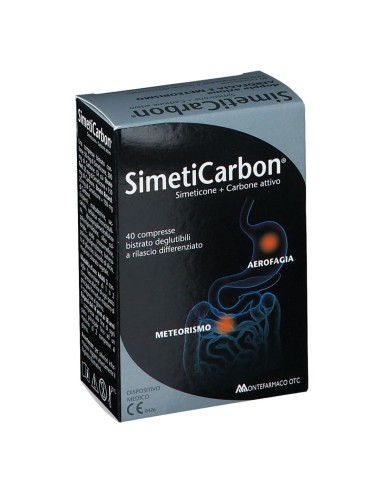 SIMETICARBON 40 COMPRESSE