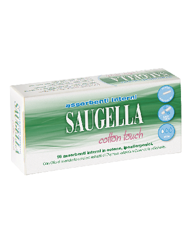 SAUGELLA COTTON TOUCH ASSORBENTI INTERNI MINI 16 PEZZI TAGLIO PREZZO
