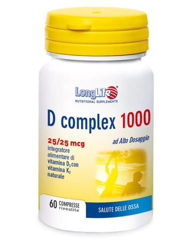 LONGLIFE D COMPLEX 1000 60 COMPRESSE