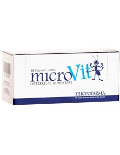 MICROVIT 10 FLACONCINI DA 10 ML