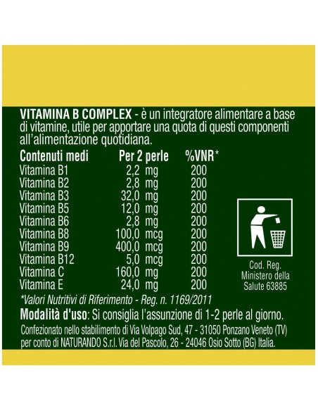 NATUROLI VITAMINA B COMPLEX 70 SOFTGEL