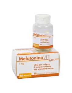 MELATONINA VITI FAST 1MG 60 COMPRESSE GUSTO ARANCIA
