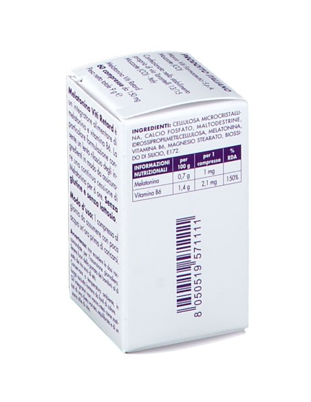 MELATONINA VITI RETARD 1 MG 60 COMPRESSE