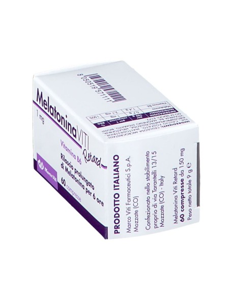 MELATONINA VITI RETARD 1 MG 60 COMPRESSE