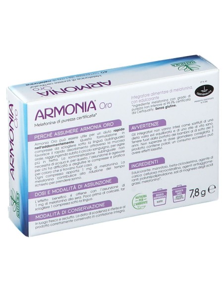 ARMONIA FAST OROSOLUBILE 40 COMPRESSE
