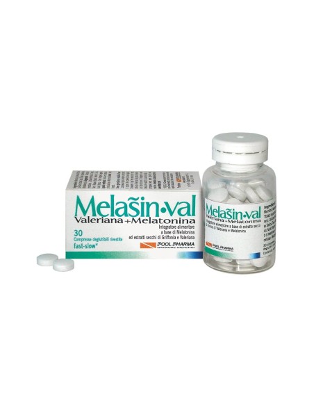 MELASIN VAL 1 MG 30 COMPRESSE 220 MG