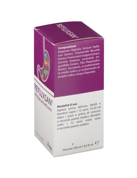 REFLUXSAN SCIROPPO 250 ML